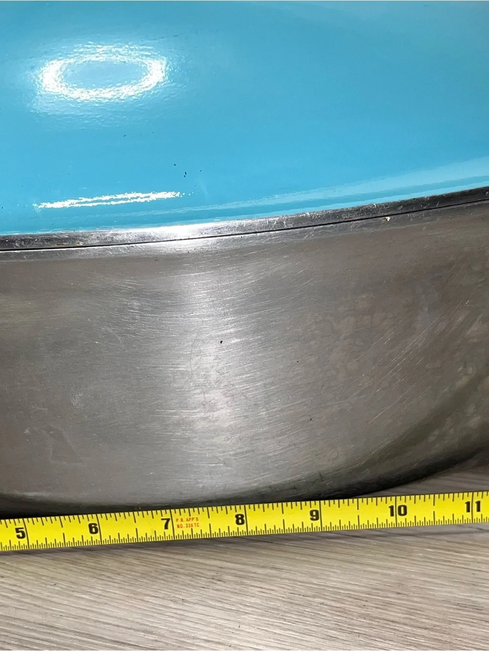 Turquoise Covered Roasting Pan with Handle - Unbranded